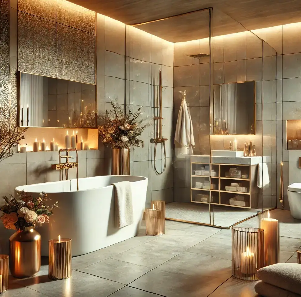 banyo dekorasyonları