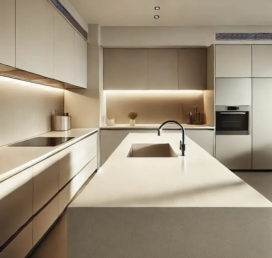 corian mutfak tezgah modelleri
