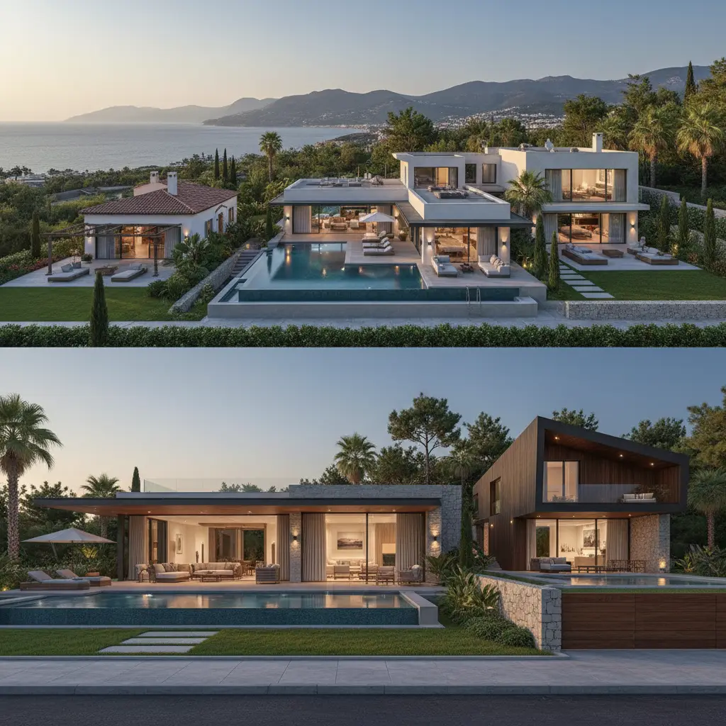 En çok tercih edilen villa modelleri