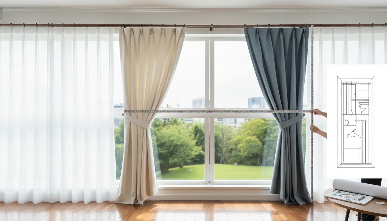 Fon Perde Ölçüsü Nasıl Alınır? En, Boy ve Pile Hesabı