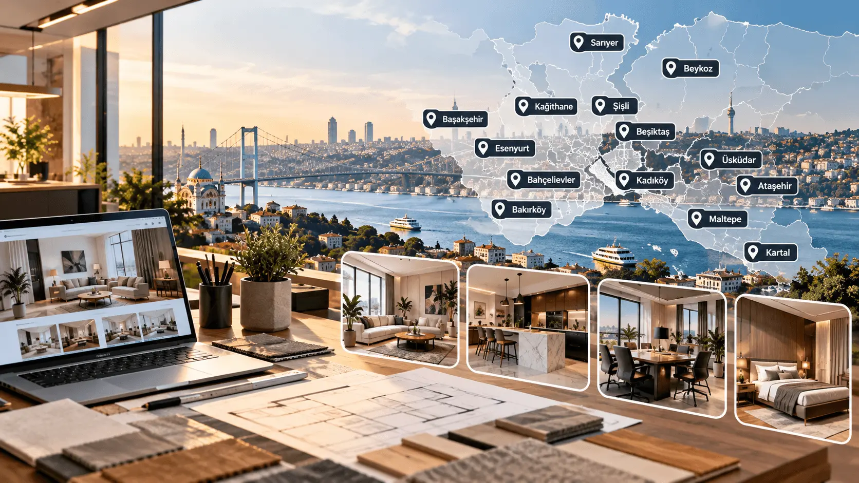 İstanbul'daki İç Mimarlık Firmaları: İlçe İlçe Rehber