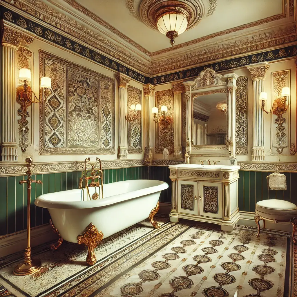 klasik banyo modelleri