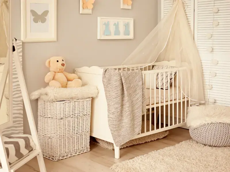 klasik bebek odası