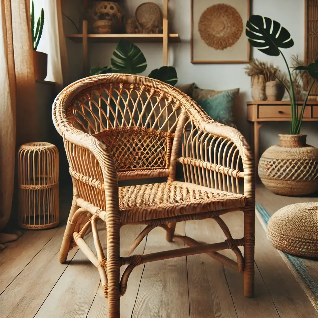 rattan hasır sandalye